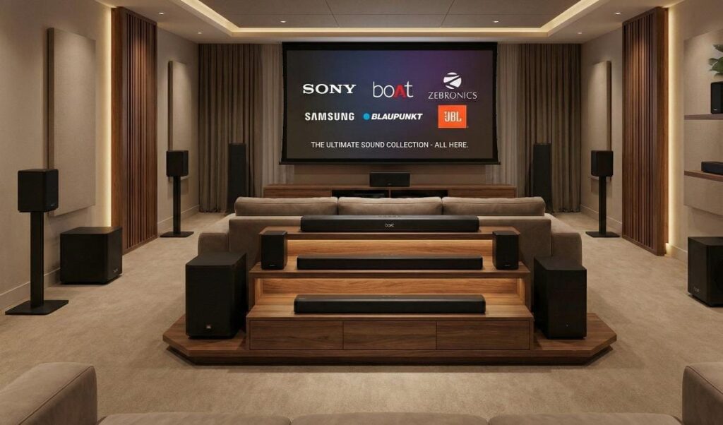 🔊 Best Home Audio Systems (Speakers & Soundbars) Under ₹25,000 – 2025 Price Guide

